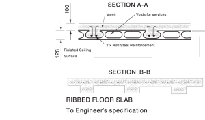 Gulfwall Lost Formwork Ceiling